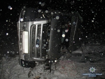 На запорожской трассе лоб в лоб столкнулись грузовик с маршруткой - четверо пострадавших