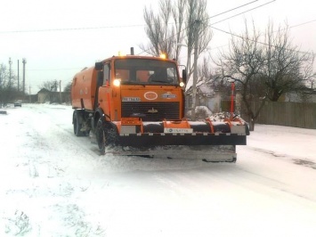 «Карс Клининг» помогает городским властям в очистке от снега улиц Николаева