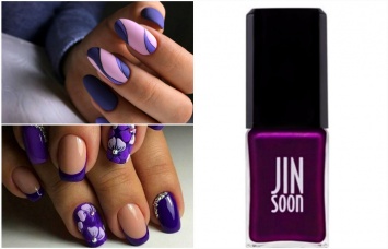 Модный маникюр в хитовых фиолетовых оттенках (17 фото)