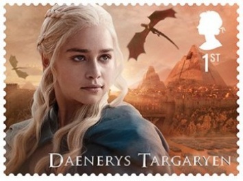 Британская почта выпустила серию марок по "Игре престолов" (фото)