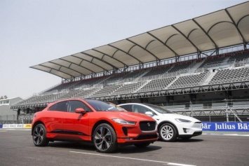 Битва электромобилей: Tesla Model X против Jaguar I-Pace