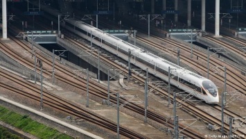 В Китае тестируют новый сверхскоростной поезд