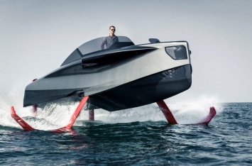 В Арабских Эмиратах создали «летающую» яхту