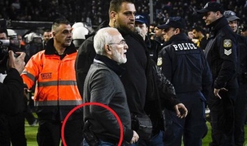 Владелец ПАОКа во время матча угрожал судье пистолетом