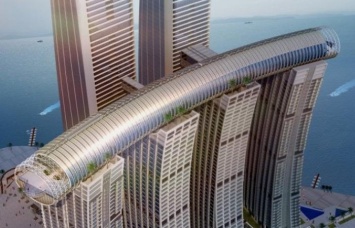 В Китае строится первый в своем роде «горизонтальный небоскреб»