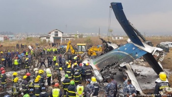 В результате авиакатастрофы в Непале погибли не менее 39 человек