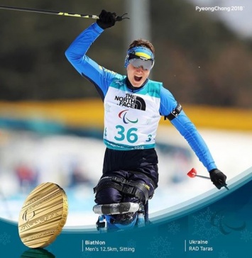 Тарас Радь принес Украине четвертое золото на Паралимпиаде-2018