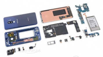 Samsung Galaxy S9 Plus проверили на прочность и ремонтопригодность