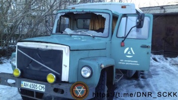 Украинская сторона СЦКК: обстрел автоколонны ДФС - провокация боевиков (фото)