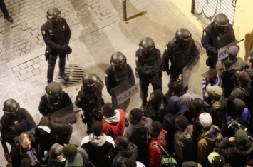 Мадрид захлестнули массовые беспорядки: есть раненые