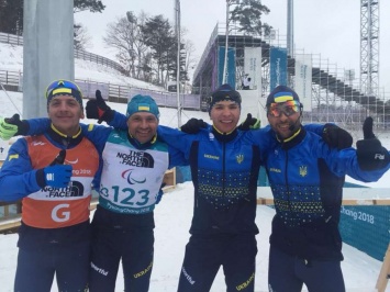 Украинские биатлонисты выиграли три медали в седьмой день Паралимпиады