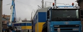 На территорию ТТУ Краматорска доставлены 3 долгожданных модуля тяговой подстанции