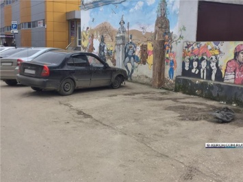 Полиция нашла угонщика автомобиля «Хендай», обнаруженного в центре Керчи
