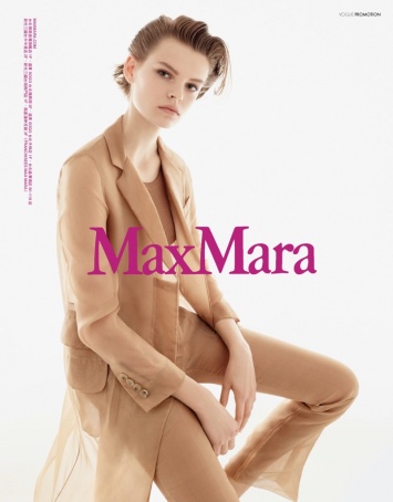 Идеальные весенние цвета в рекламной кампании Max Mara