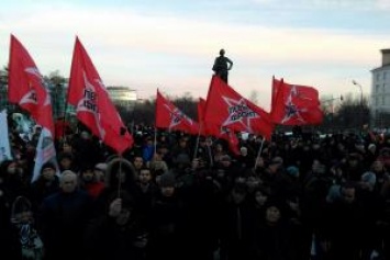 Россияне вышли на митинг против победы Путина на выборах