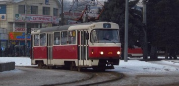 Харьковский трамвай временно поменяет маршрут