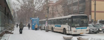 Снегопад в Днепре: как работает общественный транспорт сегодня