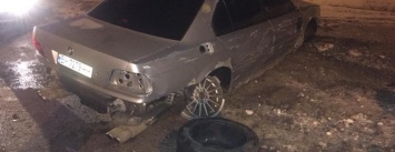В Одессе пьяный гонщик на BMW врезался в СТО