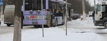 Из-за ДТП и погоды в Славянске нарушается график движения троллейбусов