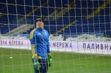 Открытая тренировка сборной Украины: мороз, но нам не холодно!