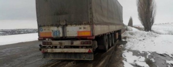 Возле Кропивницкого патрульные устроили погоню за грузовиком ФОТО