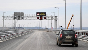 Автодорога Крымского моста заасфальтирована на 70% - заказчик