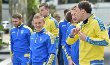Сборная Украины провела тренировку перед матчем с Саудовской Аравией