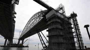 Железнодорожная часть Крымского моста готова на 60% - заказчик