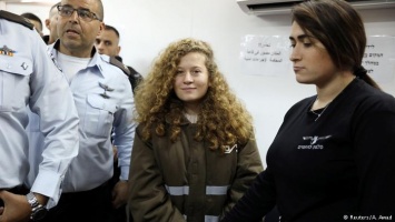 Лондон обеспокоен приговором в Израиле 17-летней палестинке