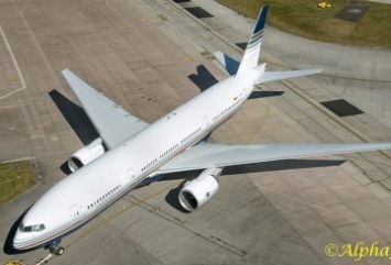Появилось фото еще одного Boeing 777 для МАУ. Ранее самолет возил испанскую футбольную команду