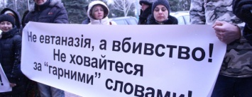 "Не убивай!", - в Николаеве прошел митинг в защиту бродячих собак, - ФОТО