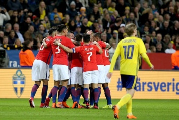 Чили минимально обыграла сборную Швеции