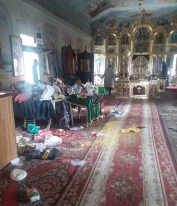 В Одесской области осквернили храм преподобного Серафима Саровского