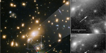 Телескоп Hubble сфотографировал самую дальнюю звезду