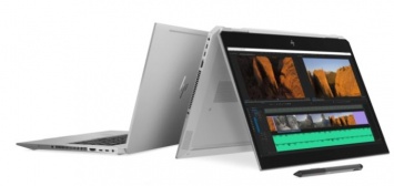 Мощный ноутбук-перевертыш HP ZBook Studio x360 базируется на шестиядерном Xeon