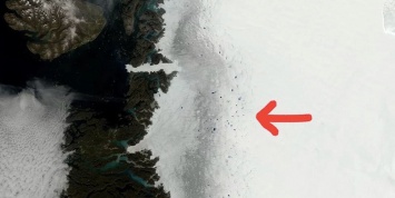 Ученые рассказали об опасной «Темной зоне» рядом с Гренландией
