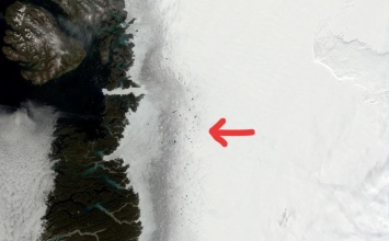 Ученые обнаружили угрожающую человечеству «темную зону» в Гренландии
