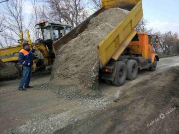 В области ремонтируют дорогу Одесса-Вознесенск