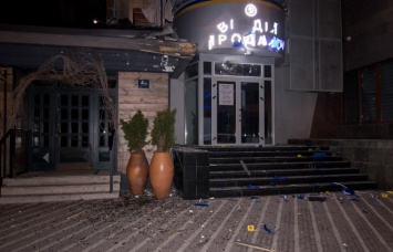 Ночью здание Киевгорстроя обстреляли из гранатомета