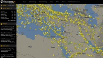Самолеты облетают воздушное пространство Сирии из-за риска авиаударов