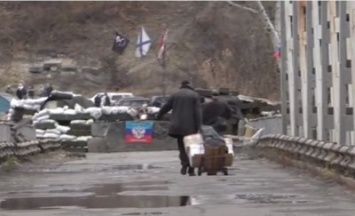 Жители Донбасса вынуждены ночевать на блокпостах боевиков