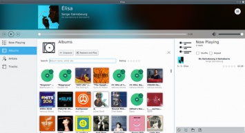 Первый выпуск музыкального проигрывателя Elisa, развиваемого сообществом KDE