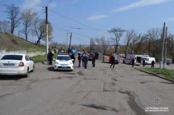 ДТП в Лисичанске: столкнулись МАЗ с маршруткой (Фото)