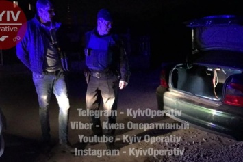 Киевлянин в пьяном угаре бросил автомобиль и пытался сбежать от полицейских (видео)