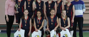 Бердянские баскетболистки стали бронзовыми призерами чемпионата Украины
