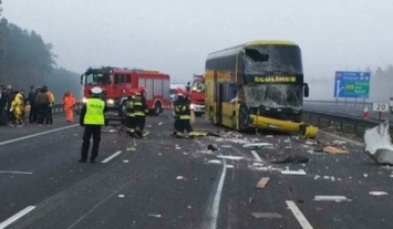 В Польше попал в ДТП автобус с украинцами