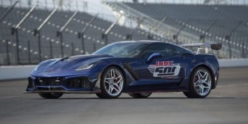Chevrolet Corvette ZR1 стал пейс-каром гонки Indy 500