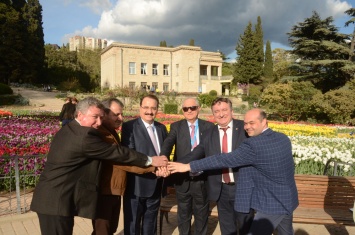 Сирийская делегация побывала в Никитском ботаническом саду