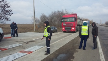 На трассе «Николаев-Благовещенское» водителей фур оштрафовали на общую сумму 8 тысяч 600 евро
