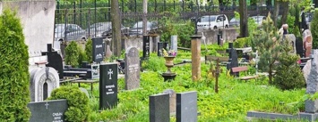 Кладбище на выезде из Павлограда утопает в мусоре